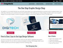 Tablet Screenshot of designmantic.com